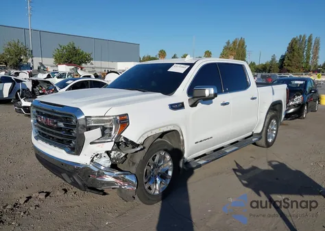 2020 GMC Sierra 1500 2Wd Short Box Slt из США, поврежденный, VIN 3GTP8DED9LG321772